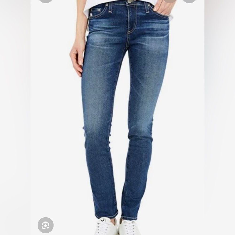 AG Adriano Goldschmied The Prima Mid rise cigarette Jeans
